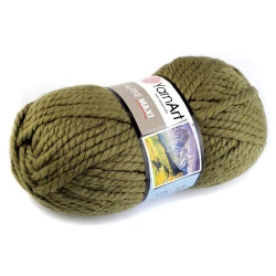 Fir de tricotat alpine maxi, 250 g - Verde (1 Bucată)