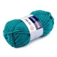 Fir de tricotat merino bulky, 100 g - Gri hematit (1 Bucată)