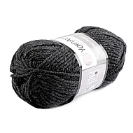 Fir de tricotat merino bulky, 100 g - Gri hematit (1 Bucată)