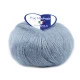Fir de tricotat big mohair, 25 g - Bleu pal (1 Bucată)