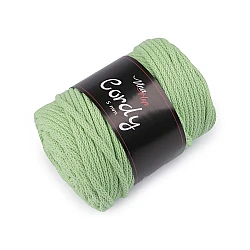 Fir tricotat / șnur macrame, 100 m - Verde deschis (1 Bucată)