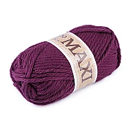 Fir de tricotat jumbo maxi, 100 g - Vișiniu fuchsia (1 Bucată)