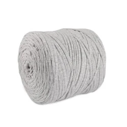 Bandă de tricotat spaghetti, 550-700 g - Gri deschis (1 Bucată)