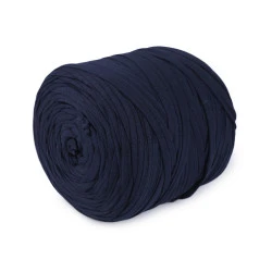 Bandă de tricotat spaghetti, 550-700 g - Albastru închis (1 Bucată)