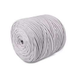 Bandă de tricotat spaghetti, 550-700 g - Gri foarte deschis (1 Bucată)