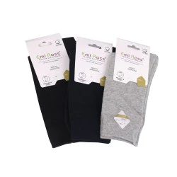Șosete bumbac femei  emi ross - Mix (3 Perechi)