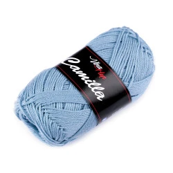 Fir de tricotat camilla, 50 g - Bleu pal (1 Bucată)