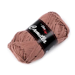 Fir de tricotat camilla, 50 g - Maro foarte deschis (1 Bucată)