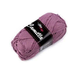 Fir de tricotat camilla, 50 g - Mov antic deschis (1 Bucată)