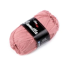 Fir de tricotat camilla, 50 g - Roz vintage (1 Bucată)