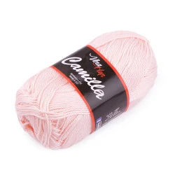 Fir de tricotat camilla, 50 g - Roz pudrat (1 Bucată)