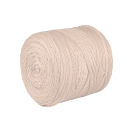 Bandă de tricotat spaghetti, 700 g - Bej deschis (1 Bucată)