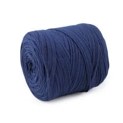 Bandă de tricotat spaghetti, 700 g - Albastru închis (1 Bucată)