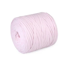 Bandă de tricotat spaghetti, 700 g - Roz foarte deschis (1 Bucată)