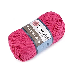 Fir de croșetat eco - cotton xl, 200 g - Roz violet (1 Bucată)