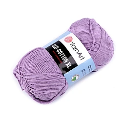 Fir de croșetat eco - cotton xl, 200 g - Mov liliachiu (1 Bucată)