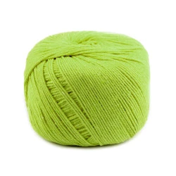 Fire din bumbac macrame ø2-2,5 mm - Verde deschis (1 Bucată)