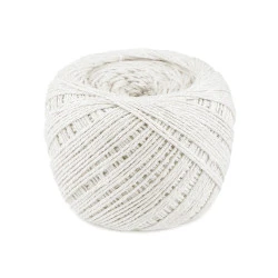 Fire din bumbac macrame ø2-2,5 mm - Bej pal (1 Bucată)