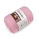 Fir de tricotat / croșetat macrame rope,ø5 mm 500 g - Crem foarte deschis (1 Bucată)