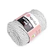 Fir de tricotat / croșetat macrame rope,ø5 mm 500 g - Crem foarte deschis (1 Bucată)