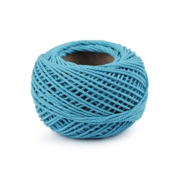 Aţă bumbac pentru croșetat, 40 g - Turcoaz (1 Bucată)