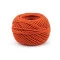 Aţă bumbac pentru croșetat, 40 g - Portocaliu morcov (1 Bucată)