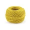 Aţă bumbac pentru croșetat, 40 g - Galben verzui strident (1 Bucată)