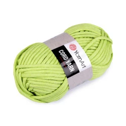 Fir de tricotat cord yarn, 250 g - Verde deschis (1 Bucată)