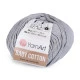 Fir de tricotat baby cotton, 50 g - Gri neutral (1 Bucată)