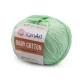 Fir de tricotat baby cotton, 50 g - Gri neutral (1 Bucată)