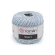 Fir de croșetat din bumbac violet, 50 g - Gri porumbel (1 Bucată)