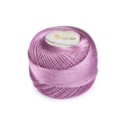 Fir de croșetat tulip, 50 g - Lila (6 Bucăți)