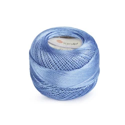 Fir de croșetat tulip, 50 g - Albastru deschis (6 Bucăți)