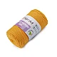 Fire de tricotat twisted macrame 250 g - Verde deschis (1 Bucată)