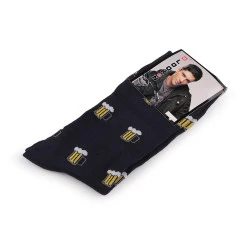 Șosete bărbați din bumbac - Albastru închis (1 Pereche)