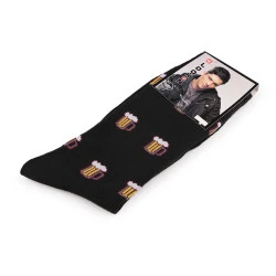 Șosete bărbați din bumbac - Negru (1 Pereche)