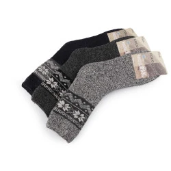 Șosete înalte termo - Mix nr. 2 (3 Perechi)