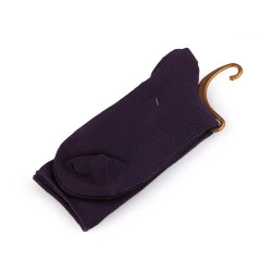 Șosete din bumbac pentru femei/fete - Mov închis (1 Pereche)