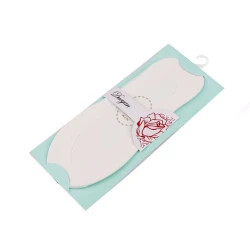 Sosete / talpăici cu silicon si anti-alunecare - Alb (1 Pereche)