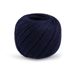 Fire de bumbac macrame ø2 mm - Albastru închis (1 Bucată)