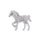 Broșe cu strasuri - pisică, cal - Cristal (1 Bucată)