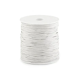 Șnur din bumbac cerat, ø1,8 mm - Alb (1 Bucată)