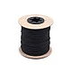 Șnur poliester pes, ø1,5 mm - Negru (100 Metri)