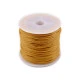 Șnur din bumbac cerat, ø0,8 mm - Negru (1 Bucată) Șnur din bumbac cerat, ø0,8 mm - Negru (1 Bucată)