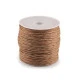 Șnur din bumbac cerat, ø0,8 mm - Negru (1 Bucată) Șnur din bumbac cerat, ø0,8 mm - Negru (1 Bucată)