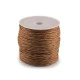 Șnur din bumbac cerat, ø0,8 mm - Negru (1 Bucată) Șnur din bumbac cerat, ø0,8 mm - Negru (1 Bucată)