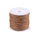 Șnur din bumbac cerat, ø0,8 mm - Negru (1 Bucată) Șnur din bumbac cerat, ø0,8 mm - Negru (1 Bucată)