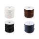 Șnur din bumbac cerat, ø0,8 mm - Negru (1 Bucată) Șnur din bumbac cerat, ø0,8 mm - Negru (1 Bucată)