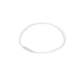 Șnur etichete - Gri deschis (100 Bucăți)