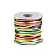 Șnur satinat curcubeu, ø2 mm - Multicolor (1 Bucată)